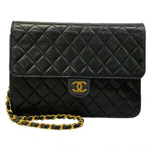Chanel Single Flap Matelasse Black #305066C15B
